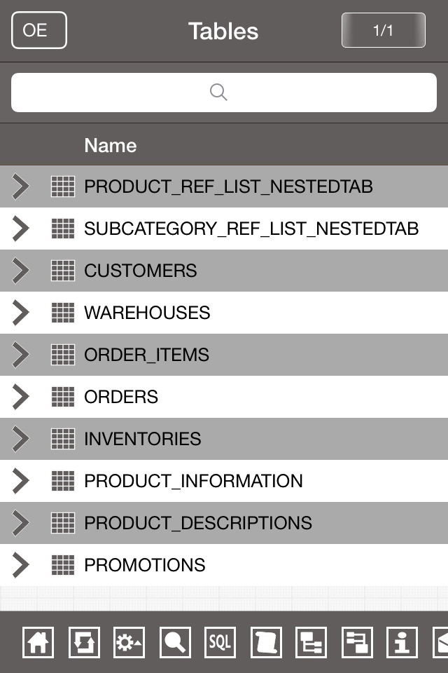 iOracleProg - Oracle Client screenshot 2