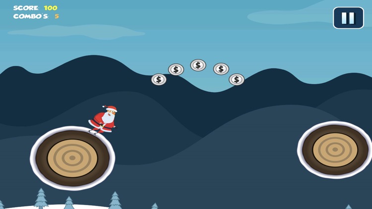 Diving Santa Jetpack Ride Jump screenshot-7