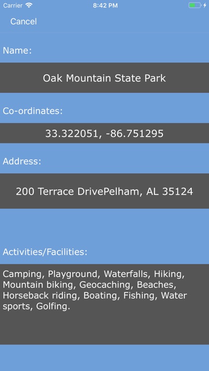 Alabama State Parks_