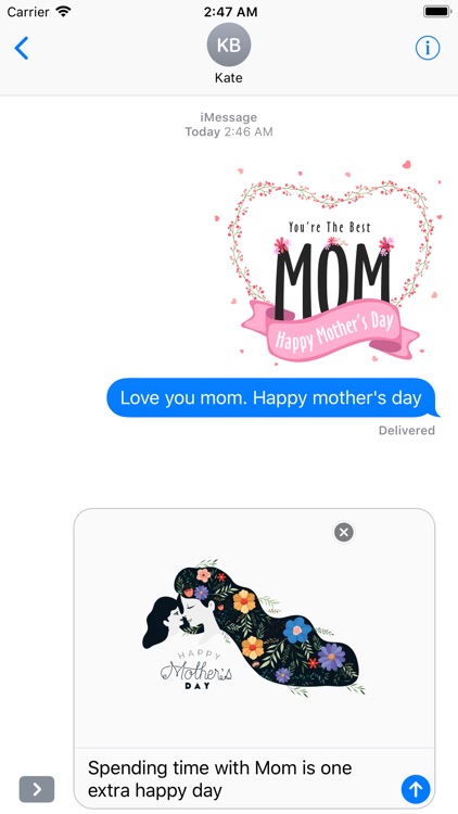 Happy Mother's Day -Hand Drawn screenshot-4