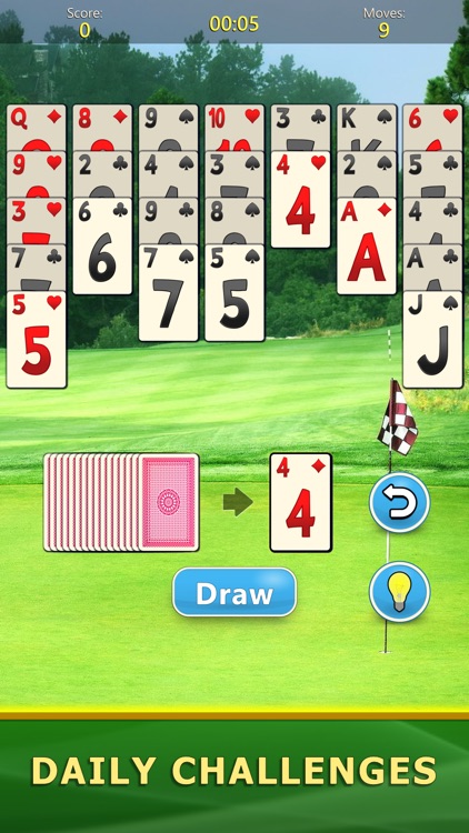 Golf Solitaire - Card Game screenshot-4