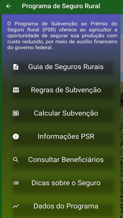 PSR - Programa de Seguro Rural screenshot-3