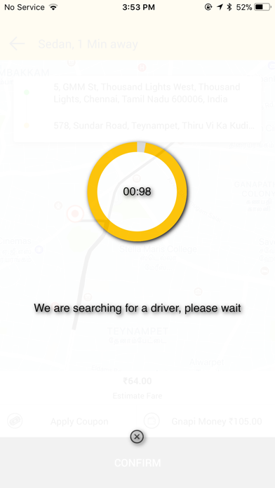 Gnapi - Book a ride screenshot 3