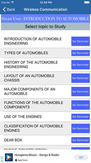 automobile engineering apps