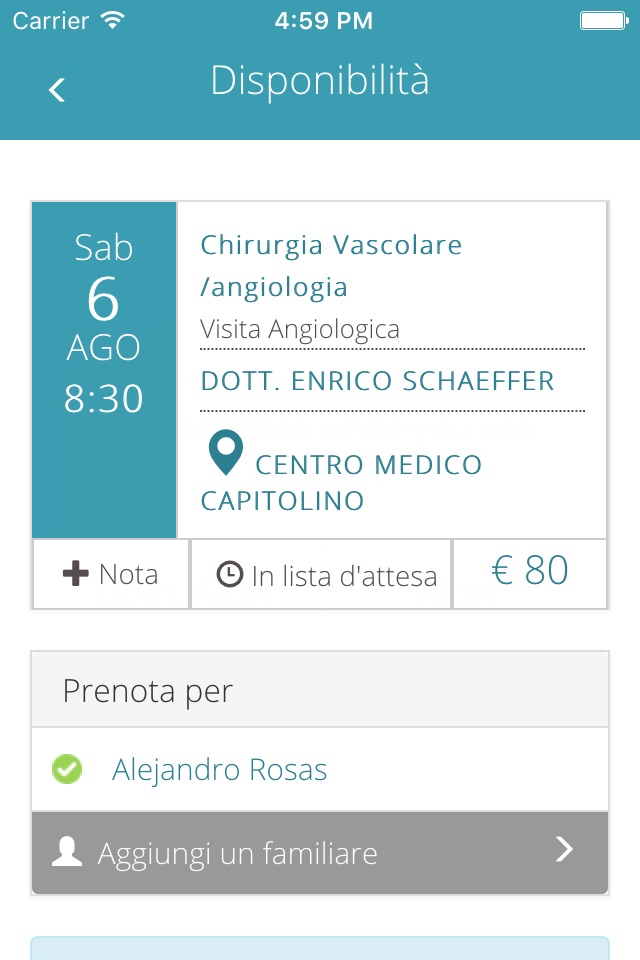 Tuotempo - App per pazienti screenshot 3