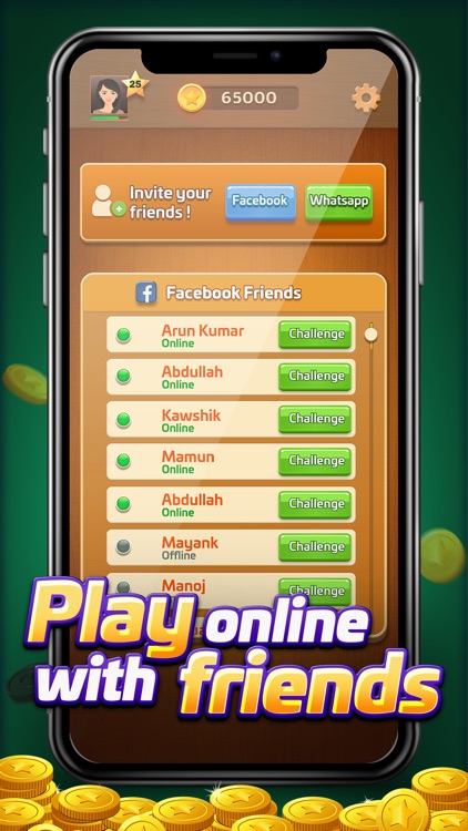 Carrom Gold : Game of Friends screenshot-4