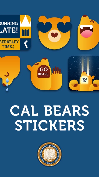 Cal Bears Stickers
