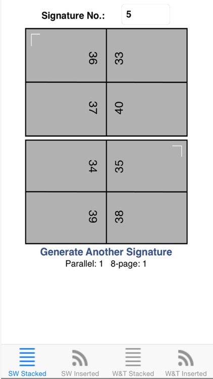 4-up Page Impositions