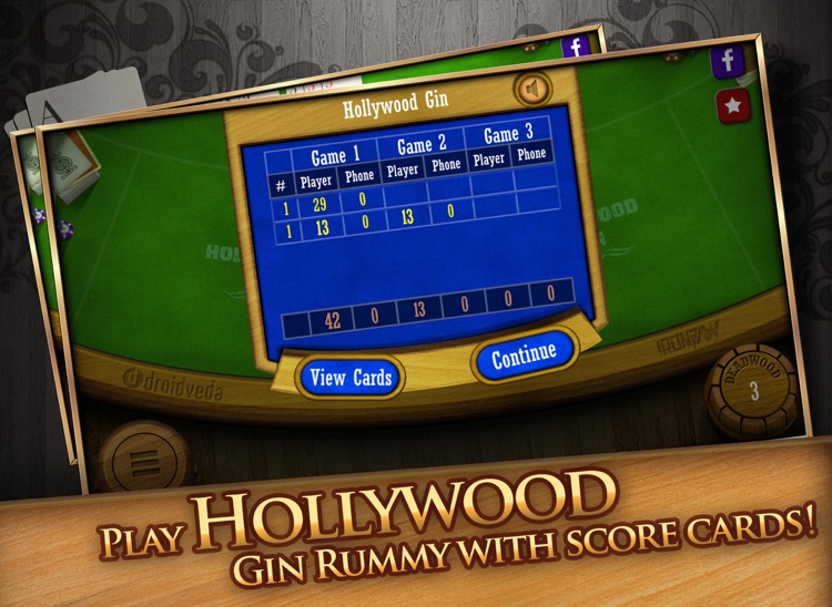 Gin Rummy HD! screenshot-3