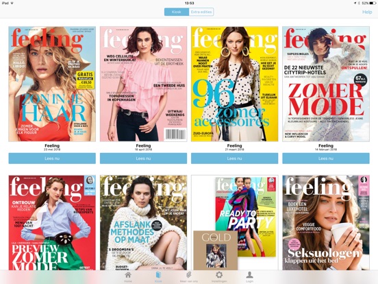 Feeling Magazine for iPhone