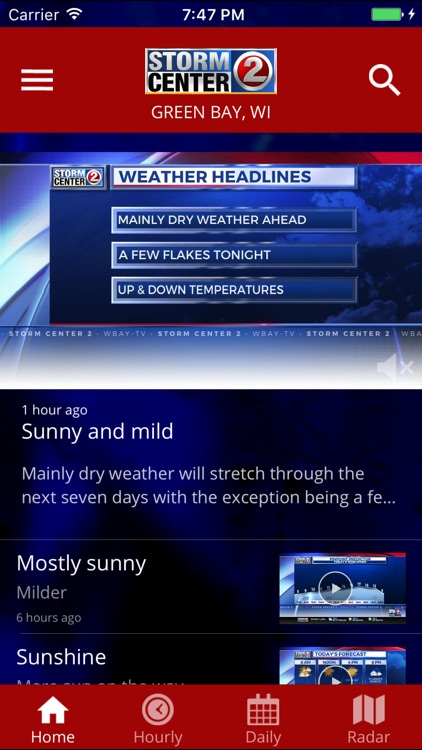WBAY WEATHER - StormCenter 2
