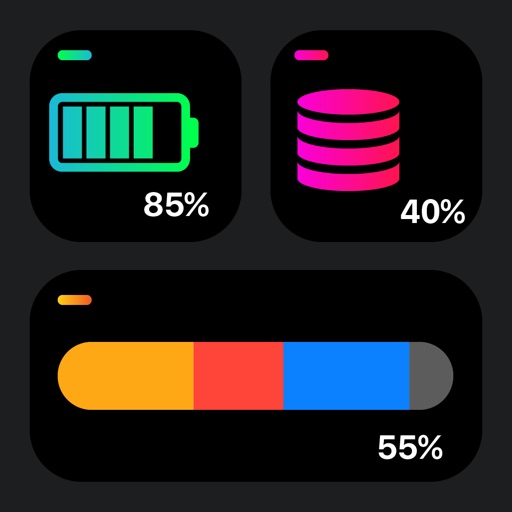 Phone Usage + Widgets Icon