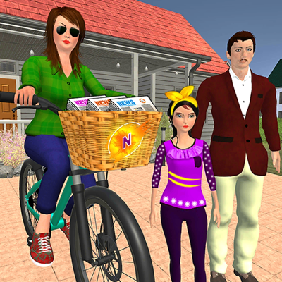 New Virtual Sim Paper Bmx Girl