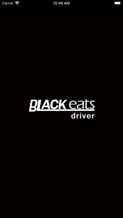 BlackEats Driver