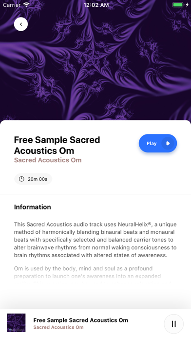 How to cancel & delete Sacred Acoustics from iphone & ipad 3