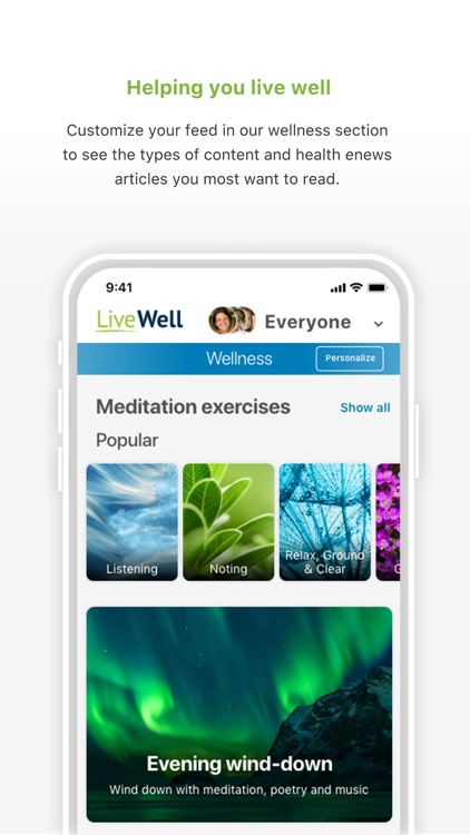 LiveWell with Advocate Aurora screenshot-3
