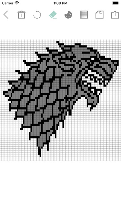 Pixel Art - draw with dots