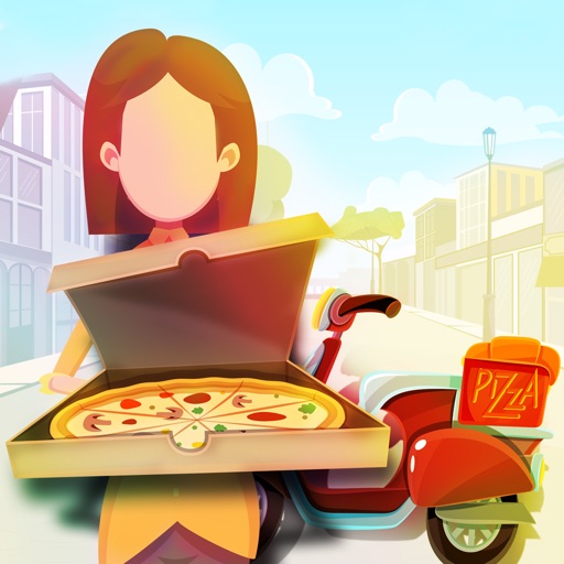 Pizza on Wheels Icon