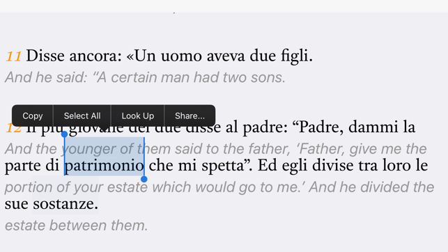 Italian-English Bible(圖4)-速報App