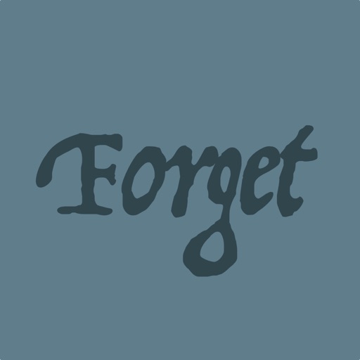 Forget Diary iOS App