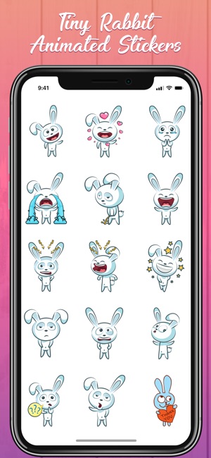 Animated Rabbits Emojis(圖3)-速報App