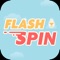The rotating shape in Flash Spin is the pivoting center of this exciting action game