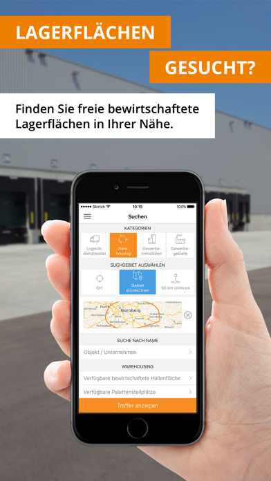 How to cancel & delete Gewerbegebiete - Logistik Immo from iphone & ipad 3