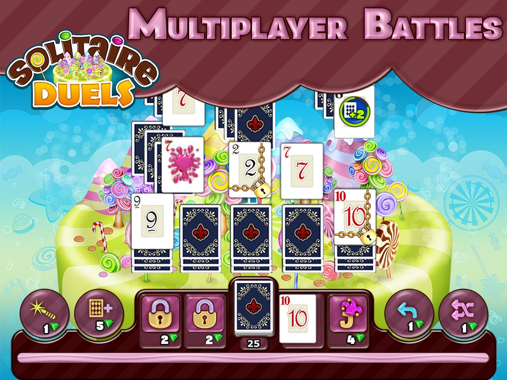 Solitaire Duels: TriPeaks Lite screenshot 3