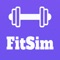 FitSim is the best simulating app (and FREE