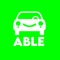 Able is a socially conscious ride-sharing service that gives 50% of its profits to charity and carbon offset the emission of your ride