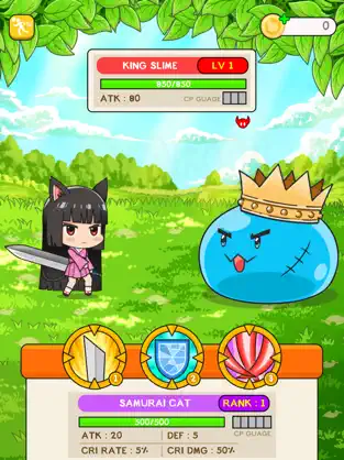 Captura 7 Isekai Samurai Cat Kawaii iphone