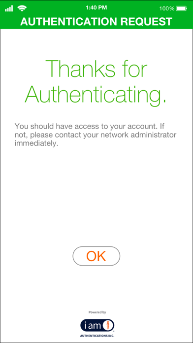 IAmI Authentication - Admin screenshot 3
