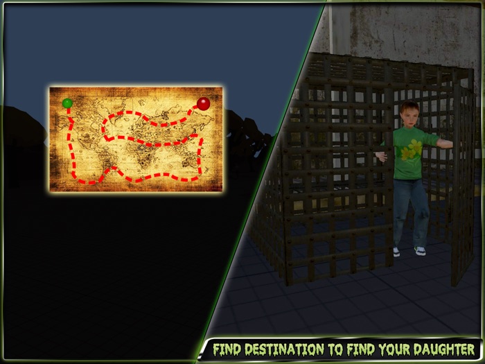 Evil Spirits At Haunted House