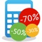 A discount calculator App is nice good made utility app that give you ability to calculate percentages in good fast way and also give you the ability to calculate discount percentage in nice perfect way