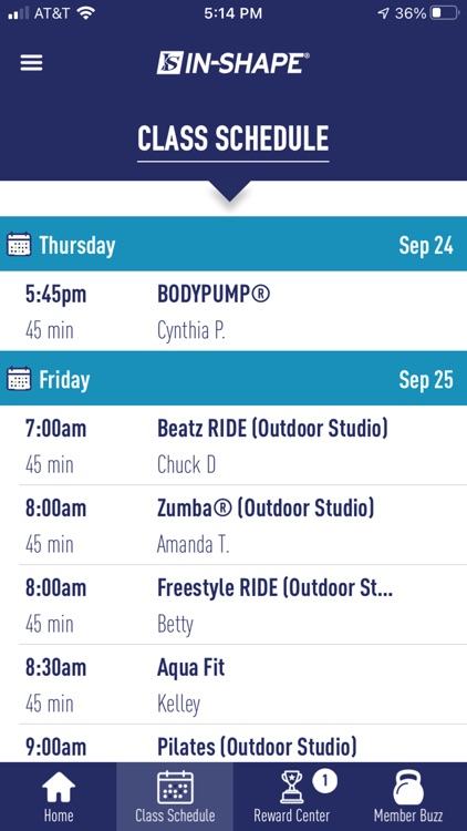 In-Shape Health Clubs