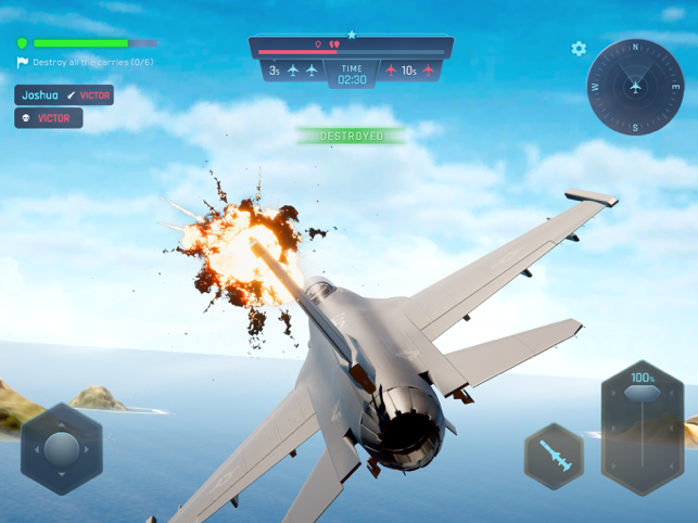 ‎Sky Warriors: Airplane Games תמונות מסך
