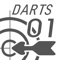 This app calculates the targets to checkout 01 games of darts