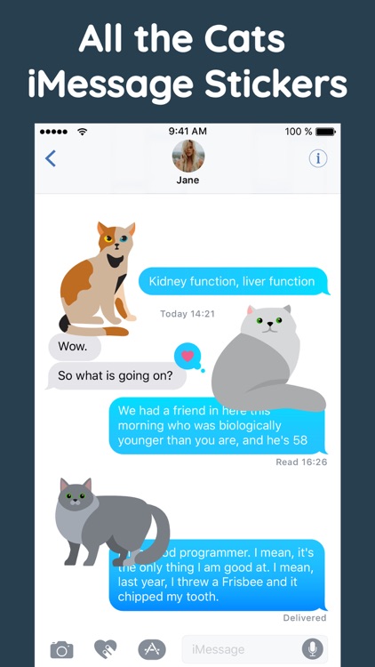 Purrrfect Meow Cat Sticker App