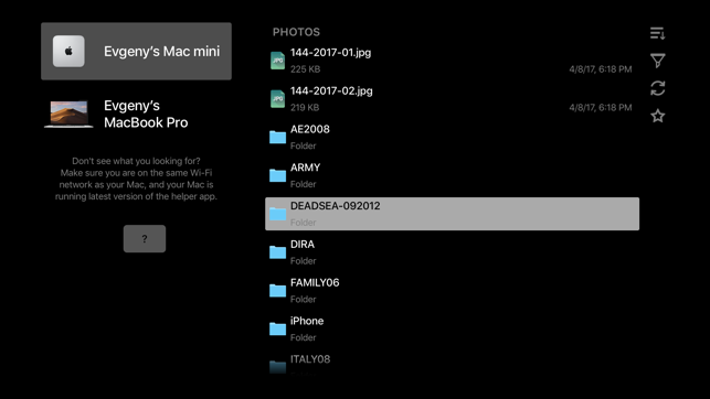 Mac [Pro] için Dosya Gezgini Ekran Görüntüsü
