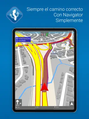 Captura de Pantalla 1 MapFactor Navigator - GPS Maps iphone