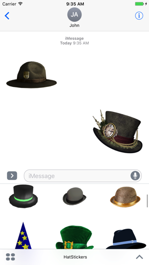 Fun Hat Stickers!(圖2)-速報App