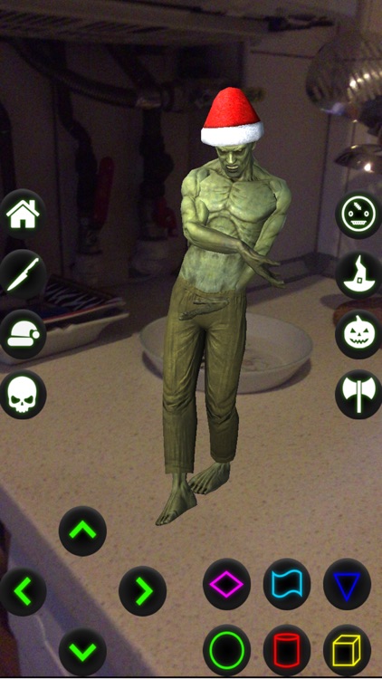 Green Alien Zombie Dance AR