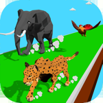 Animal Transform:Epic Race 3D Logo