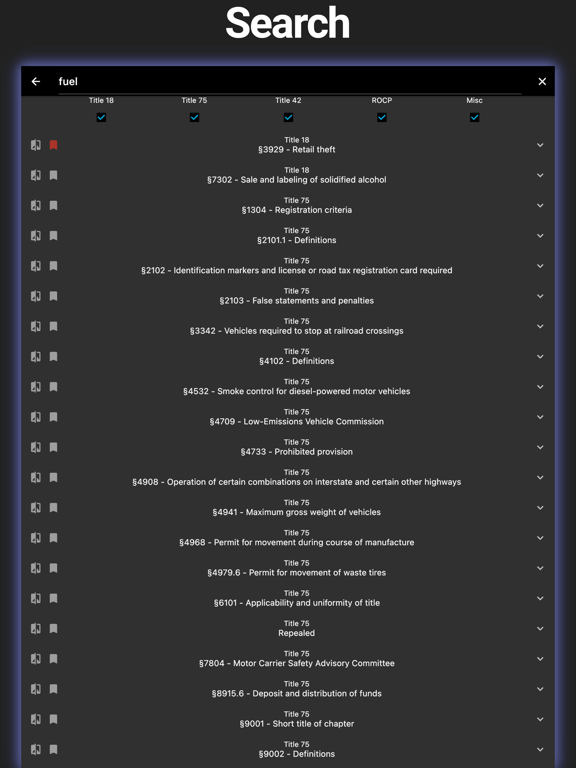 Screenshot #5 pour PA CJ Reference - 2021