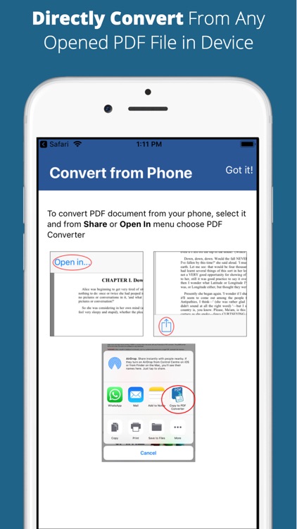 Aadhi PDF to Word Converter Pr screenshot-4