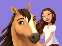 Spirit Riding Free Stickers