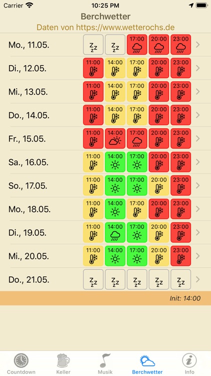 Bergkirchweih Erlangen - Timer screenshot-4