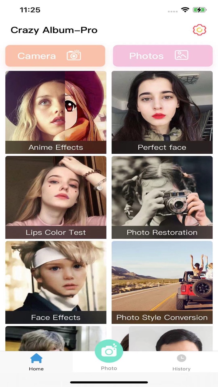 Crazy Album-Pro-Comic face