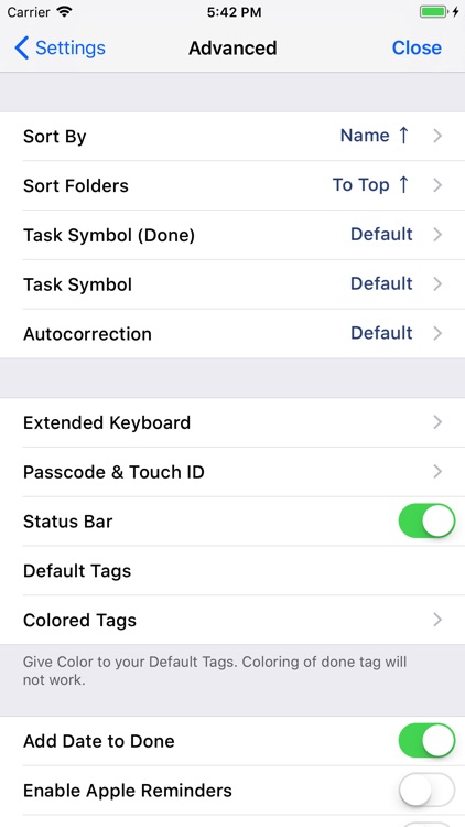 Taskmator - TaskPaper Client screenshot-8