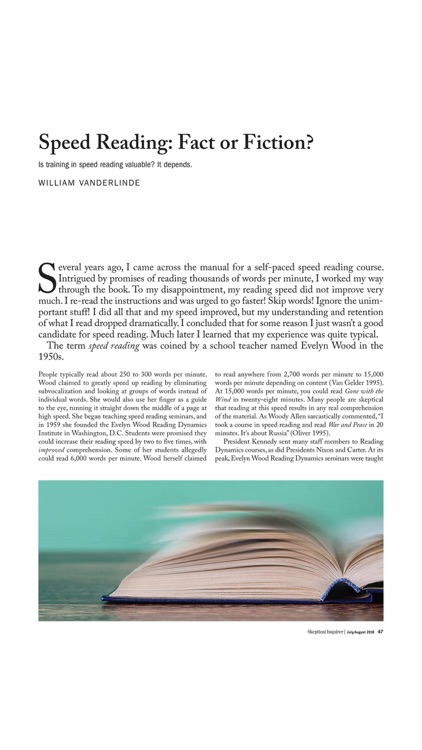 Skeptical Inquirer Magazine